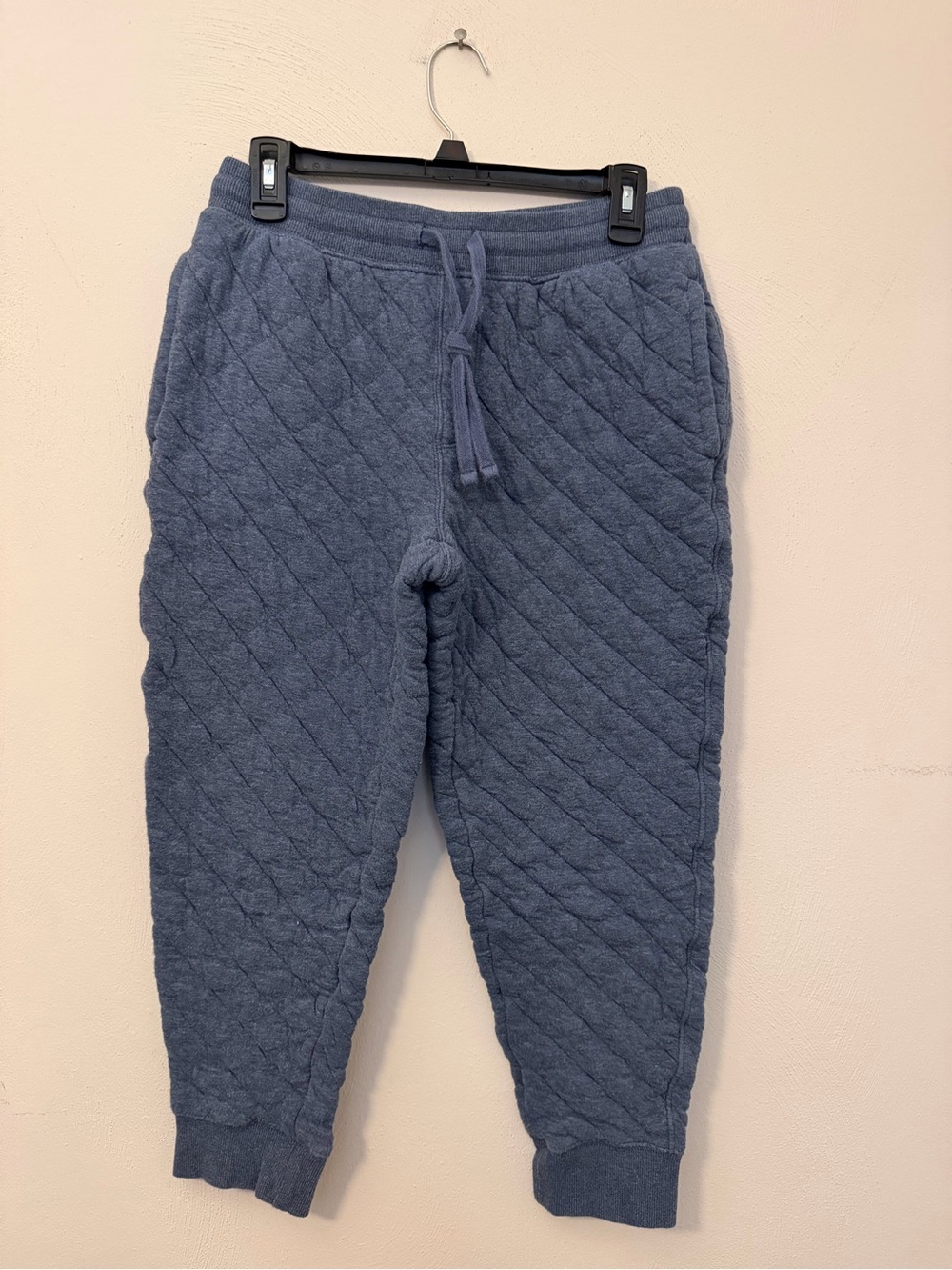 130 - Old Navy Slate Blue Quilted Jogger Pants